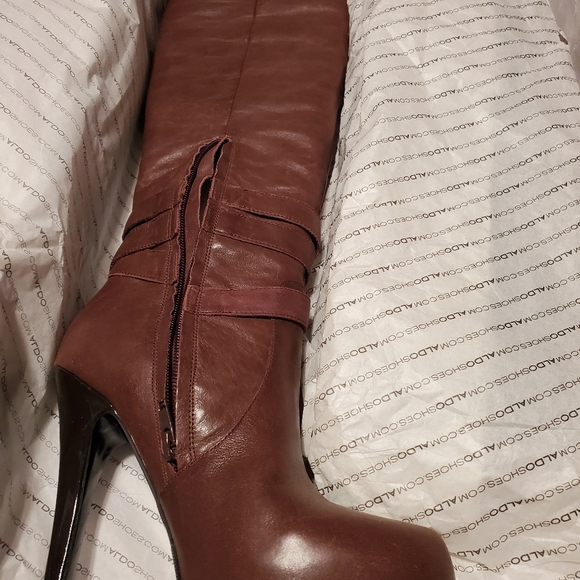 Aldo tall leather  boots - Picture 2 of 4